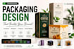 create a pixel perfect packaging box design with die cut