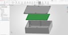 3d custom pcb enclosures and electronic housing models