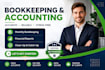 do US accounting and bookkeeping using quickbooks online, xero, wave