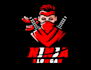 create outstanding self defiance ninja logo for you