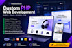 develop a custom PHP website