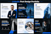 design professional social media posts and graphics