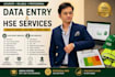 do accurate data entry, web research and copy paste