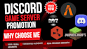 do minecraft server promotion fiverm server ads, dayz, rust server promotion
