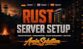 set up your rust server and plugins according to your wishes