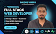 be your next js developer for full stack web app development