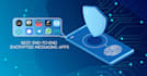 build end to end encrypted chat app and file sharing system