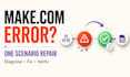fix your broken make com automation scenario