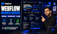 design webflow business website development, responsive webflow business website