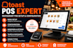 setup your toast pos menu and restaurant system