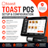 toast pos setup toast menu setup restaurant pos