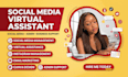 executive virtual assistant insta reels social media manager data entry