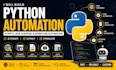 fix or develop python automation script, web scraping, python bot, selenium