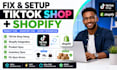 fix setup tiktok shop shopify integration product sync inventory sync app