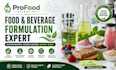 formulate food and beverage products with commercial recipe development