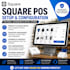 set up and configure your square pos for your business
