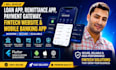develop fintech app, loan app, remittance app, payment gateway and fintech app