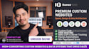 develop a high converting custom website with tracking