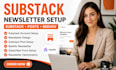setup substack account, substack newsletter, posts and beehiiv newsletter