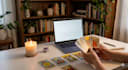 deliver a live tarot reading