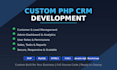 develop a custom CRM system using PHP and mysql