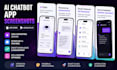 design ai chatbot app screenshots app store google play