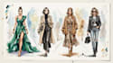 draw a fashion illustration or sketch