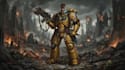 make warhammer 40k character art