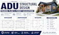 provide adu structural design, framing plans, and permit calculations