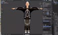 create 3d model, full body rigging for animaze, vtube, 3d blender, 3d sculpting