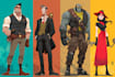 draw comic art for books, panels, and characters