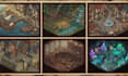 create pixel art game assets, tilesets, character, background and animations