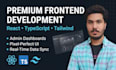 build a modern react frontend with typescript and tailwind