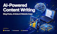 ai powered content writing  blog posts articles website copy