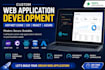 develop a custom web application