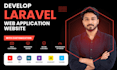 build a custom laravel web application