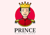 do luxury monogram prince logo design