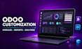 develop and customize odoo modules, reports and bug fixing