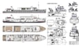 boat frame and bulkhead structural drawings for fabrication