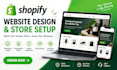 design and redesign shopify store