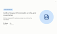 write a professional CV and linkedin profile that gets you interviews