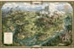 create event, tourist, and fantasy map illustration
