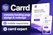 do carrd website design carrd landing page and carrd website redesign