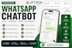 build a whatsapp chatbot using meta cloud API and automation
