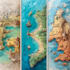 draw beautiful custom illustrated watercolour map