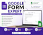 create a professional google form with conditional logic and response sheet