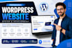 redesign wordpress website and develop  SEO friendly site