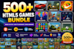 give you 500 HTML5 games bundles
