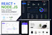 build a full stack web application using react and node js