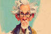 draw artistic cartoon caricatures